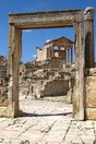 Tunisia. Dougga, the capitol temple