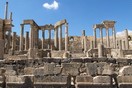 Tunisia. Dougga, amphitheatre.