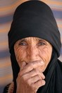 Jordan. Wadi Rum, a Bedouin woman.