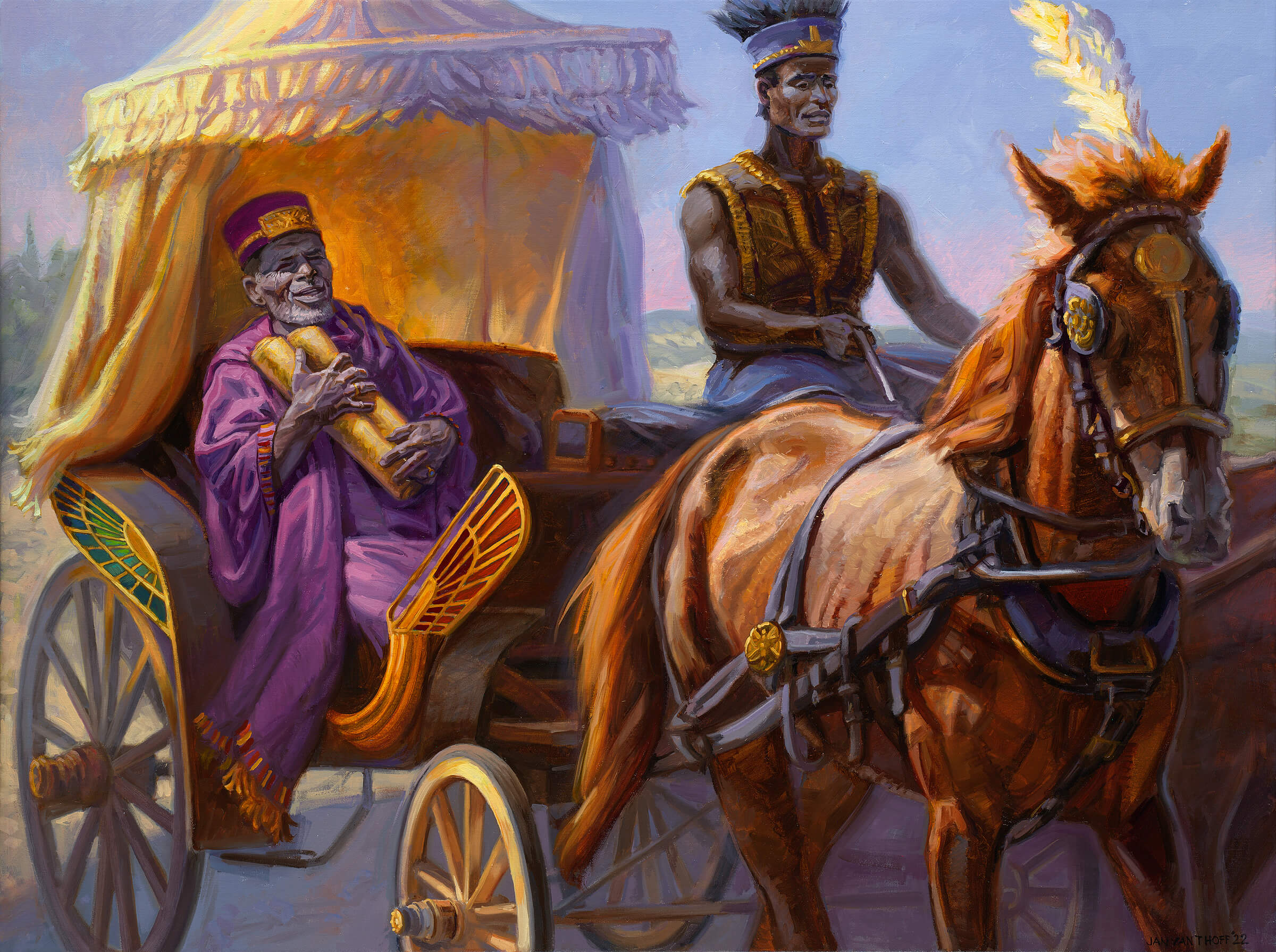Philip and the Ethiopian Eunuch: Acts 8 bible map