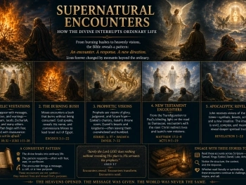 Supernatural Encounters in Scripture blog image