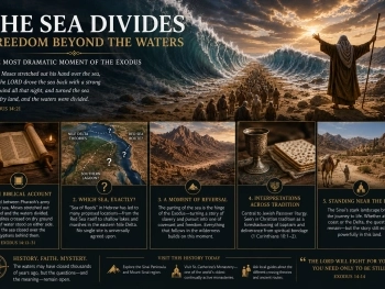 Unveiling the Divine Act: The Parting of the Sea Before Moses blog image
