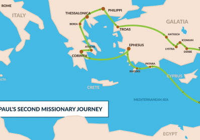 Mapping Paul’s Journeys: Insights into Early Christian Missionary Work blog image