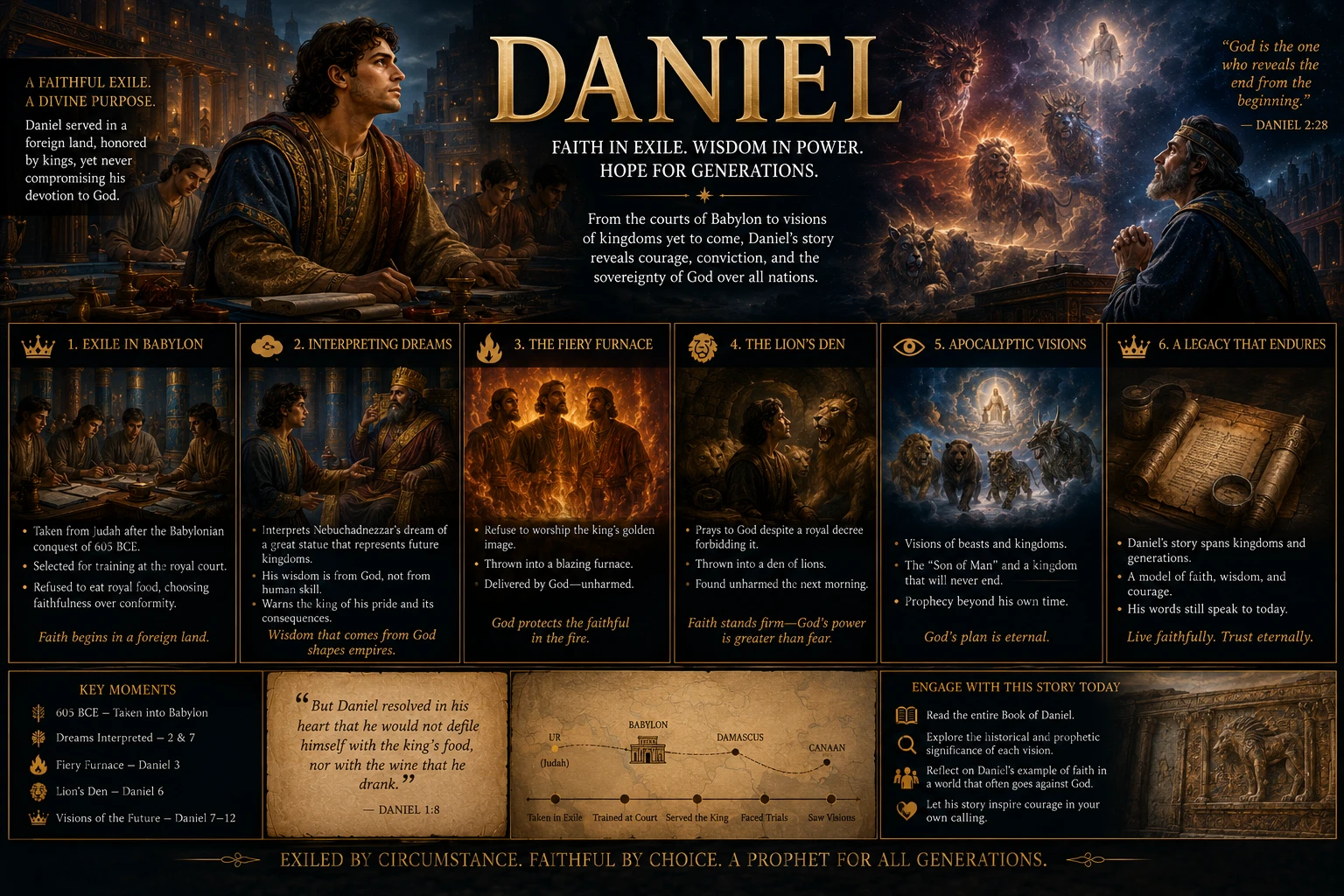 Daniel’s Remarkable Story: The Most Astonishing in the Bible hero image