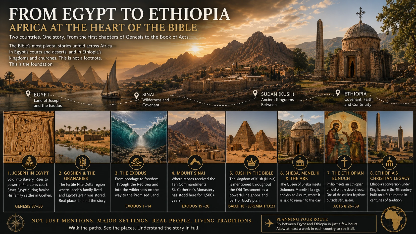From Egypt to Ethiopia: Bible Stories Set in Africa hero image