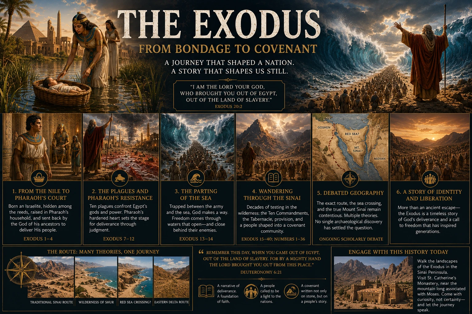 Moses and the Exodus: An Epic Biblical Journey hero image