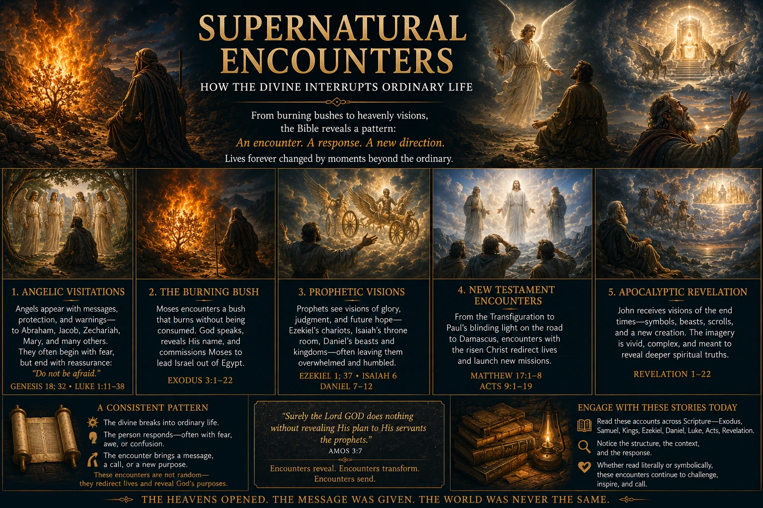 Supernatural Encounters in Scripture hero image