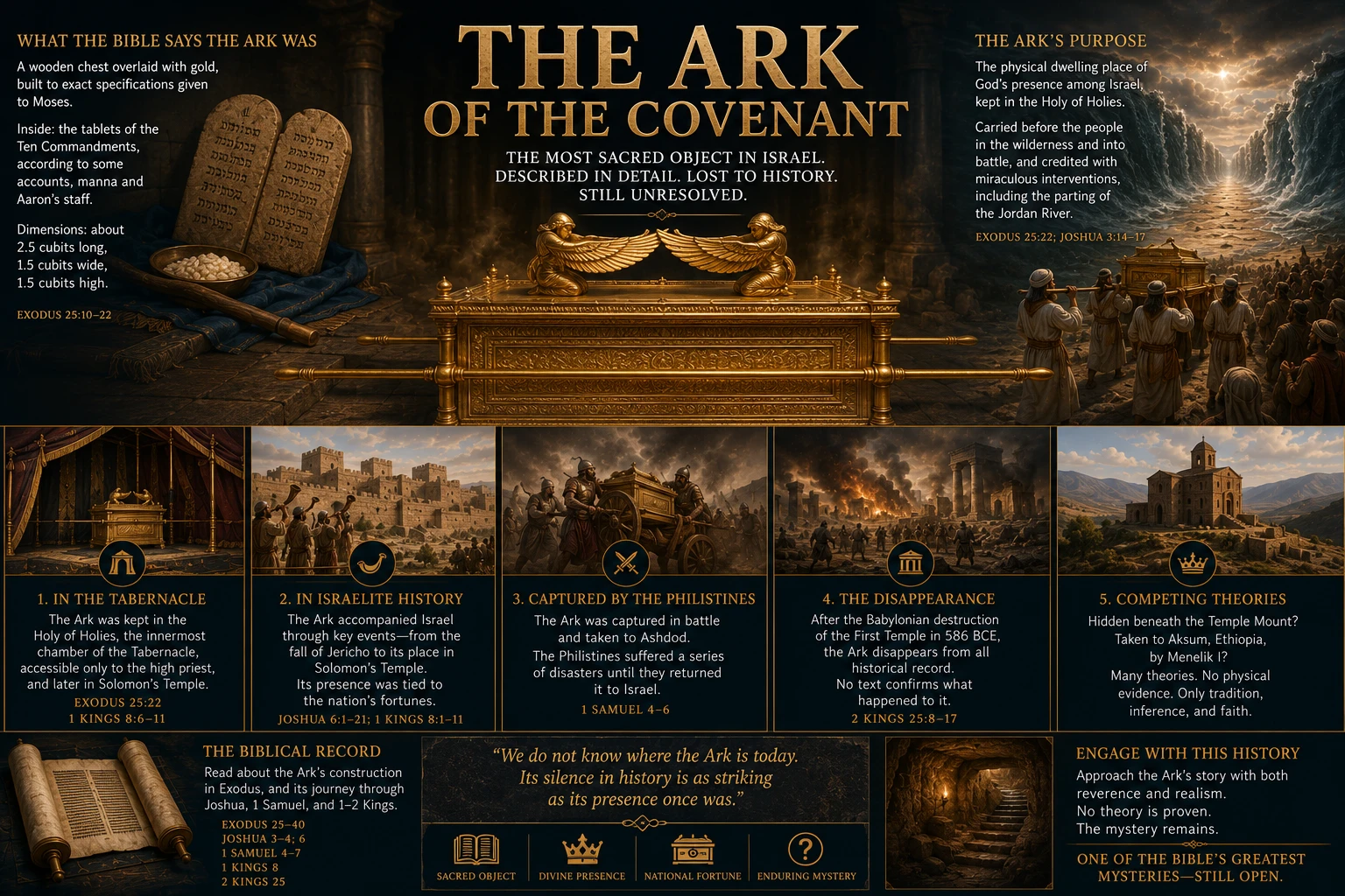 The Ark of the Covenant: A Concise Overview hero image